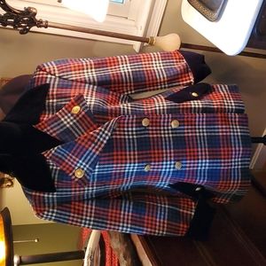 Vintage Wool and Velvet Blazer